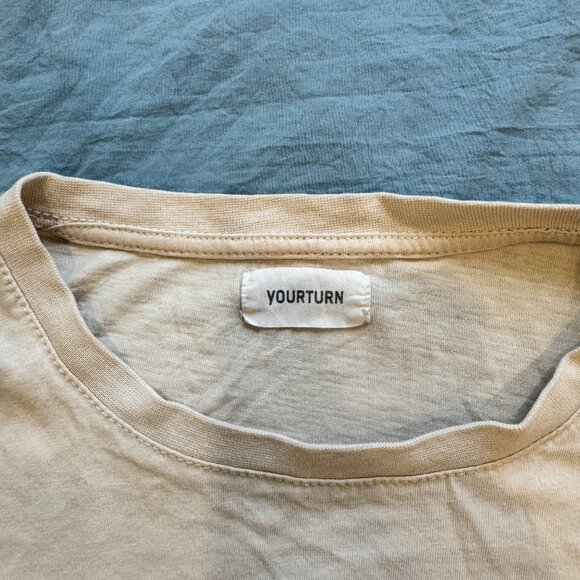 Obscure Off-White Butterfly Graphic Tee - Picture 2 of 3